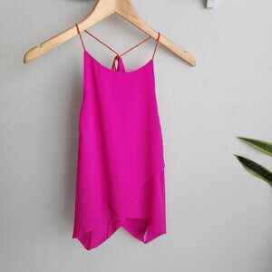 Saylor Pink Tank Top Size S